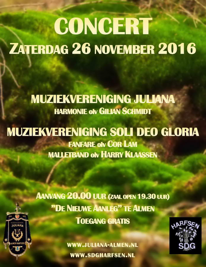 Concert 26 nov 2016